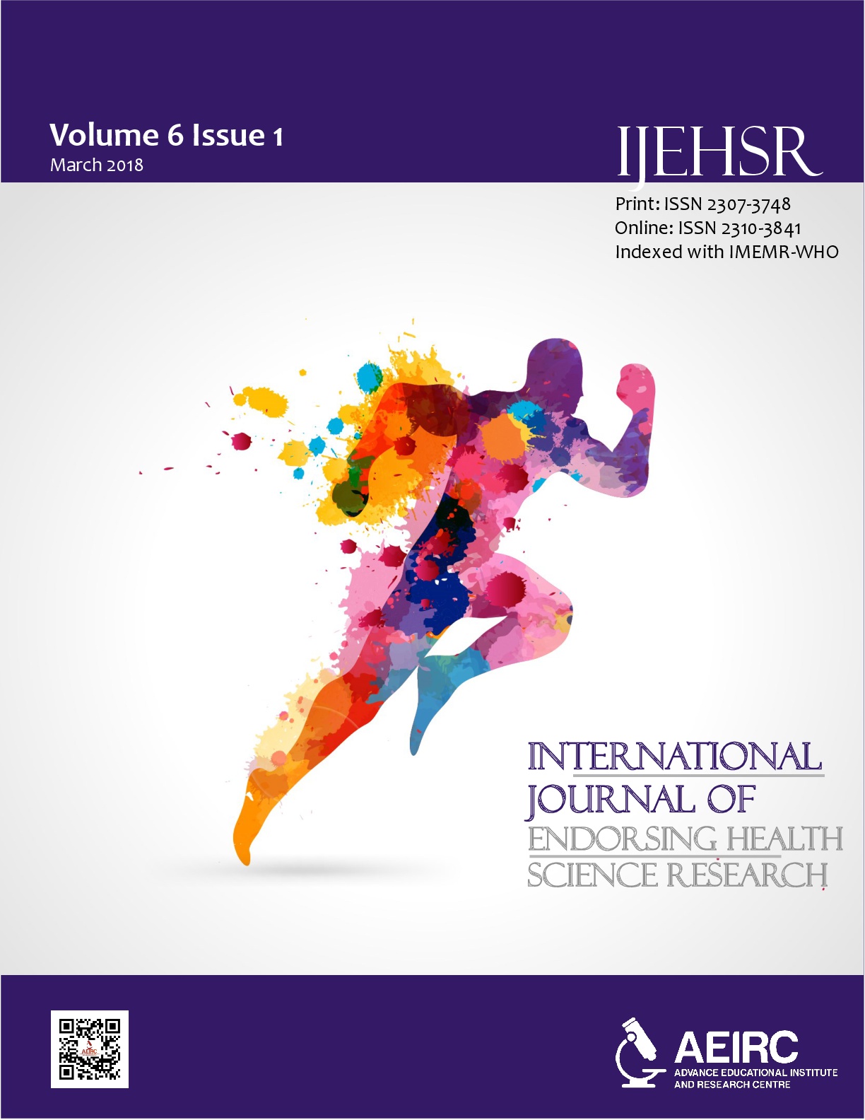 					View Vol. 6 No. 1 (2018): International Journal of Endorsing Health Science Research
				