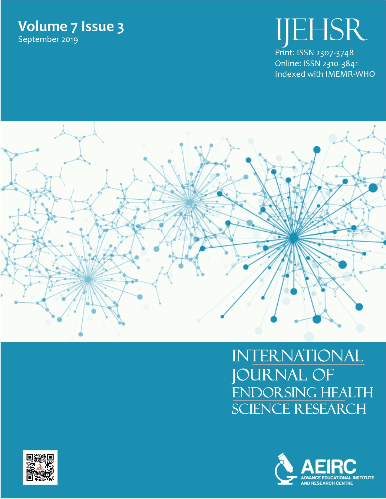 					View Vol. 7 No. 3 (2019): International Journal of Endorsing Health Science Research
				