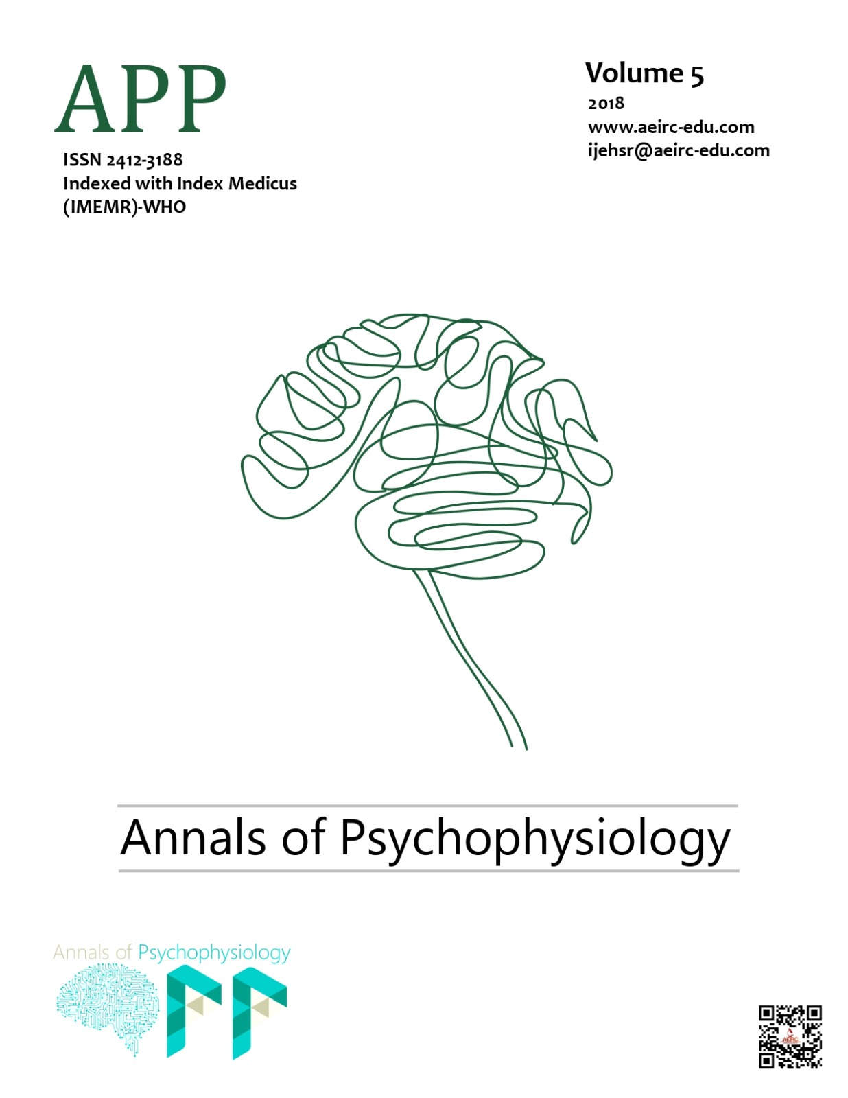 					View Vol. 5 (2018): Annals of Psychophysiology
				
