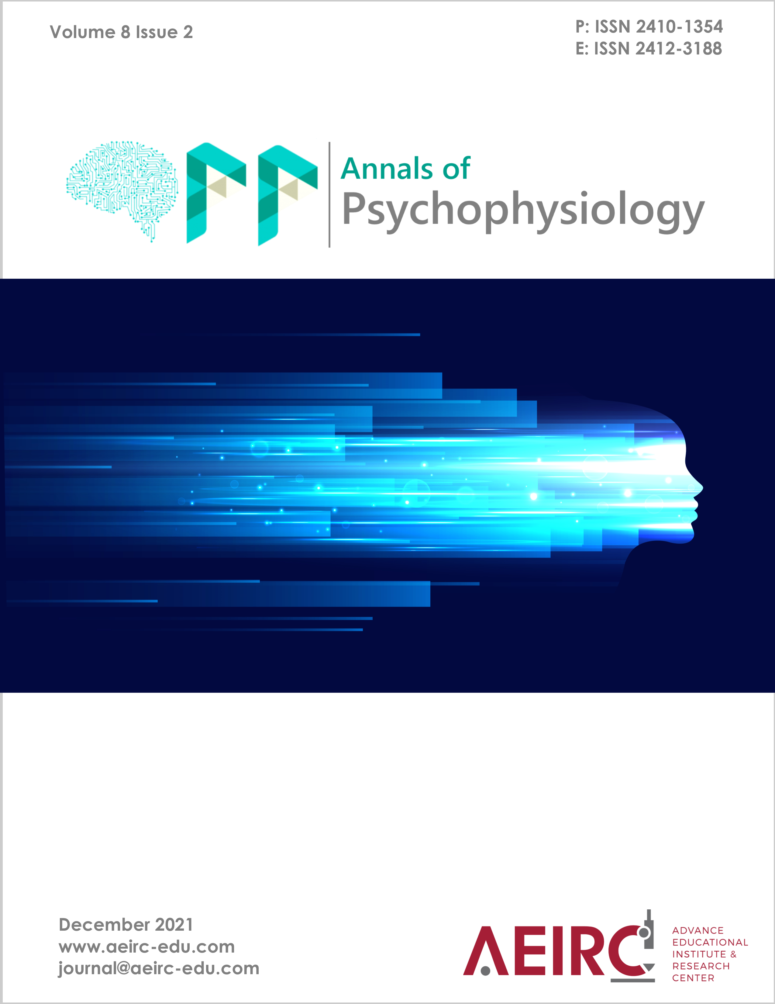 					View Vol. 8 No. 2 (2021): Annals of Psychophysiology
				