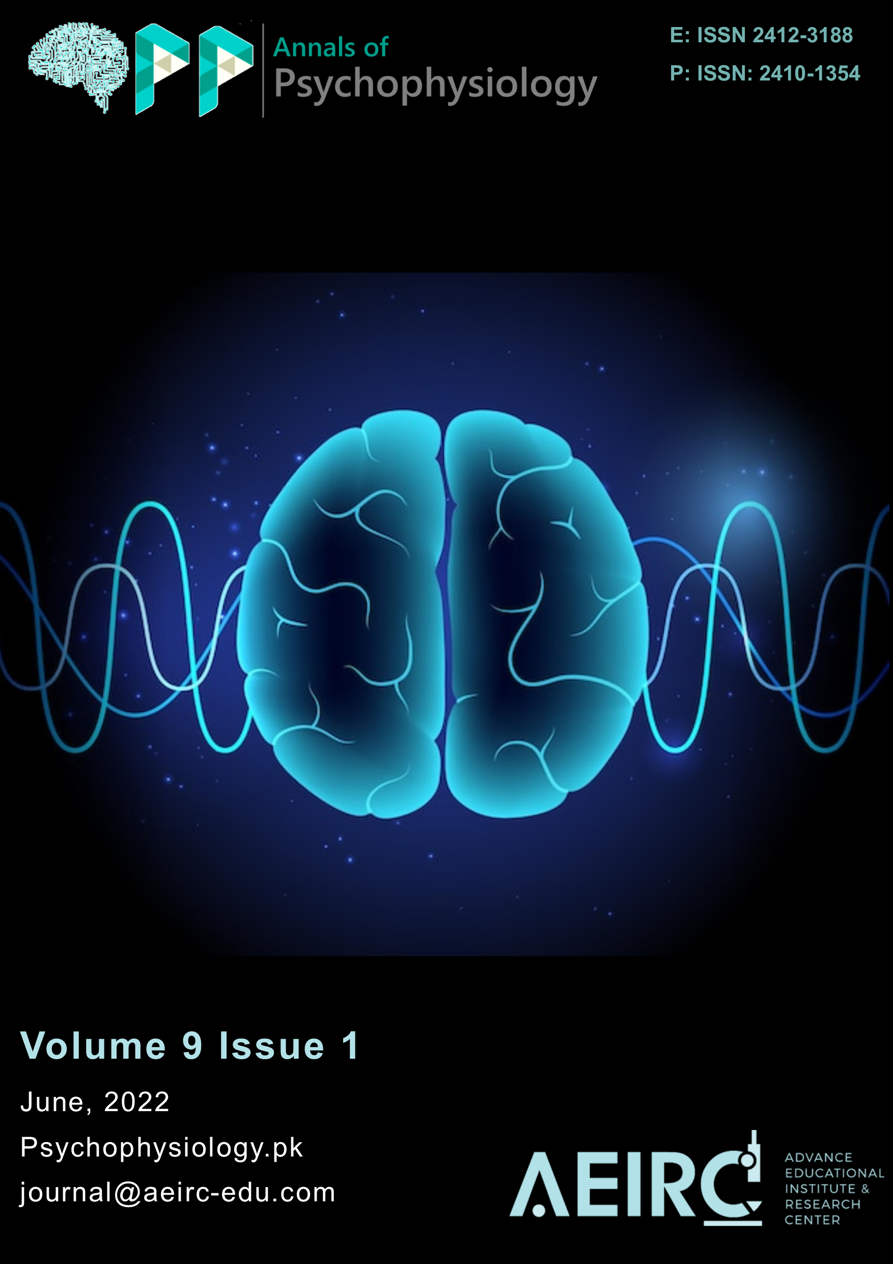 					View Vol. 9 No. 1 (2022): Annals of Psychophysiology
				