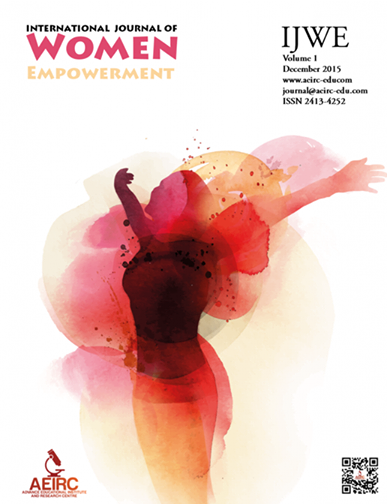 					View Vol. 1 (2015): International Journal of Women Empowerment
				